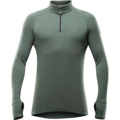 Devold Pánske dvojvrstvové merino tričko s rolákom na zips Expedition
