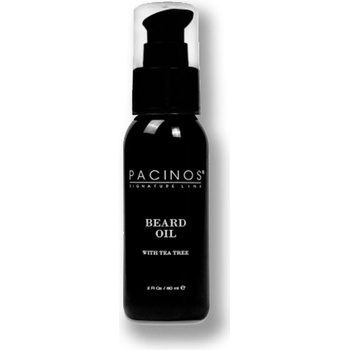 Pacinos Beard Oil Tea Tree olej na bradu s čajovníkovým extraktom 60 ml