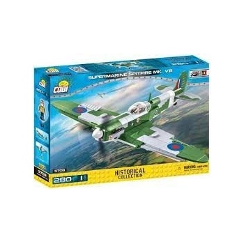 Cobi 5708 II WW Stíhacie liatadlo Supermarine Spitfire Mk VB