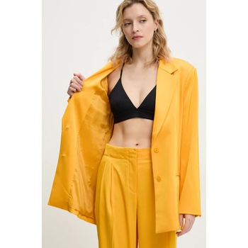 2NDDAY Сако 2NDDAY Harru в жълто с уголемена кройка с изчистен дизайн 2252115279 (2252115279)