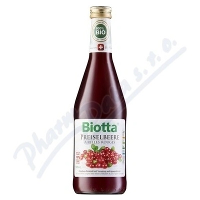 Biotta Brusnice BIO 0,5 l