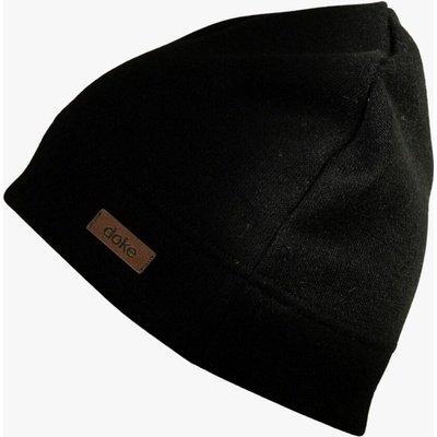 Doke Detská čiapka z pleteniny short BLACK