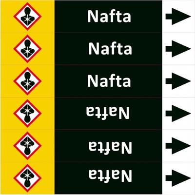 Nadrzenapalivo.cz Značení potrubí ISO 20560, nafta PZAL 008057
