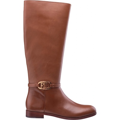 Lauren Ralph Lauren Dámské Boty BRIDGETTE-BOOTS-TALL BOOT 802908350001 Hnědý