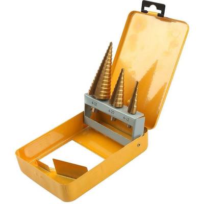 TOLSEN TOOLS Свредла конусни за метал 4-12 мм, 4-20 мм, 4-32 мм tolsen, 3 бр (ТЛС75878)