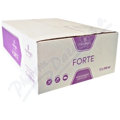 NUTREGO FORTE S PŘÍCHUTÍ NEUTRAL POR SOL 12X500ML