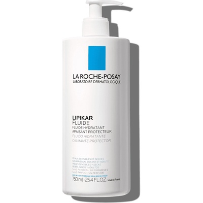 La Roche-Posay Lipikar Fluide hydratačný a ochranný fluid bez parabénov 750 ml