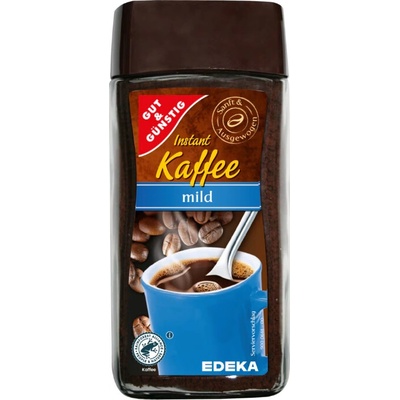 G&G rozpustná káva mild 200 g