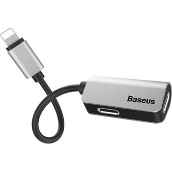 Baseus Адаптер Baseus Double Lightning Adapter (CALL37-S1), от Lightning(м) към 2x Lightning(ж), сребрист (CALL37-S1 / 35650)