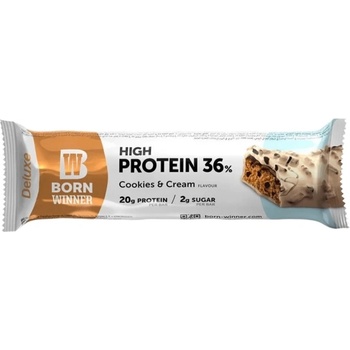 Image 1 of Born Winner Deluxe 36% High Protein Bar [55 грама] Бисквити с крем