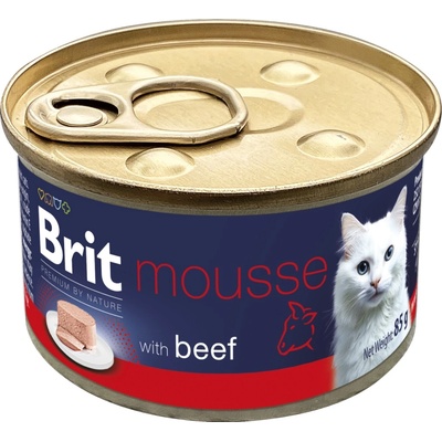 Brit Premium by Nature paštéta s hovädzím mäsom 12 x 85 g