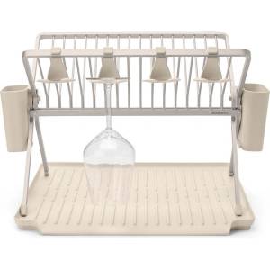 Brabantia Бежова метална двуетажна тавичка за оттичане 42x51 cm - Brabantia (252105)