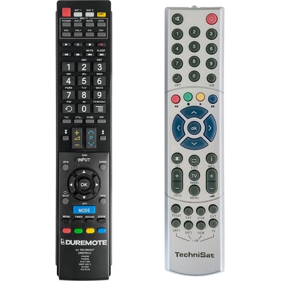 Technisat 103ts103 (s) + управление на телевизор (мини телевизор) - дистанционно управление дубликат (103ts103 (s) + управление на телевизор (мини телевизор))