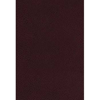 KJV, The King James Study Bible, Bonded Leather, Burgundy, Thumb Indexed, Red Letter, Full-Color Edition | Thomas Nelson