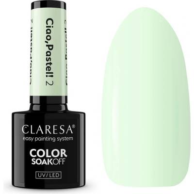 Claresa Hybridní lak Ciao Pastel 2 5ml Pastelová Máta