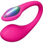 Lovense Lush Mini - Powerful Remote-controlled Wearable G-Spot Egg Vibrator - Pink