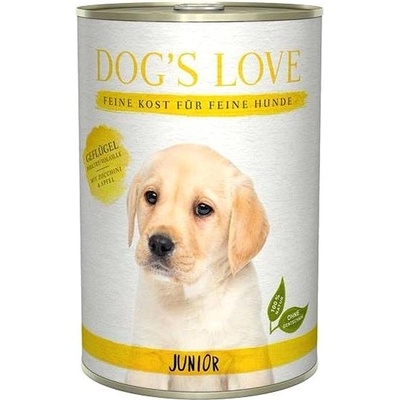 Dog's Love Junior Classic hydina 400 g
