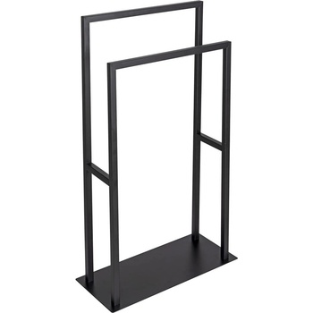 WENKO Черна стойка за кърпи от неръждаема стомана Rivaltana - Wenko (26056100)