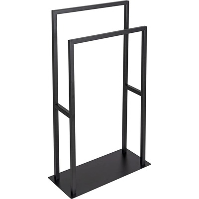 WENKO Черна стойка за кърпи от неръждаема стомана Rivaltana - Wenko (26056100)