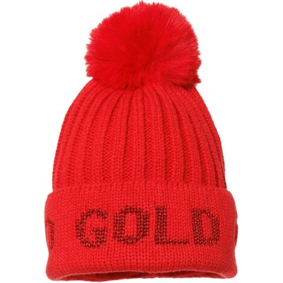 Goldbergh Hodd beanie Flame Červená