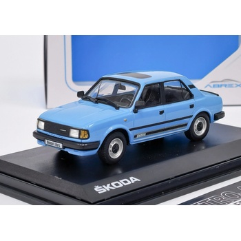Abrex Škoda 120L 1984 Modrá Blankytná 1:43