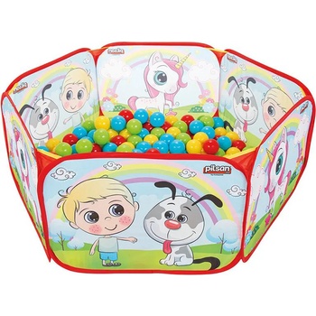 Pilsan Сгъваем басейн с топки 6см (200 бр) 06413 Pilsan
