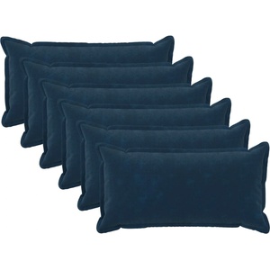 vidaXL Калъфка за възглавница 6 pcs HOUTEN Синьо 40 x 70 cm (917881)
