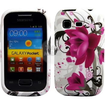 Image 1 of Samsung Galaxy Pocket S5300 Flora V5 Силиконов Калъф + Протектор