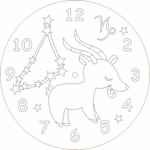 Radost v písku 2506 Пясъкоструйни изображения Козирог (2506-RADOST)
