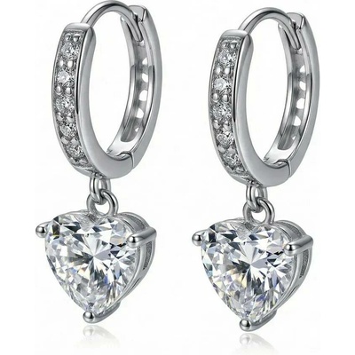 Elanis Jewel Dámské náušnice La Diamantina Love s krystaly Swarovski® EJ00021