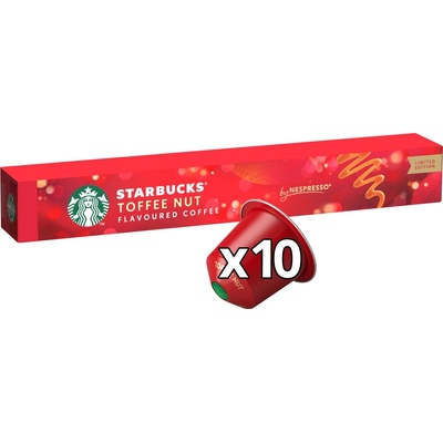 Starbucks Nespresso Toffee Nut Flavoured Coffee 10 ks