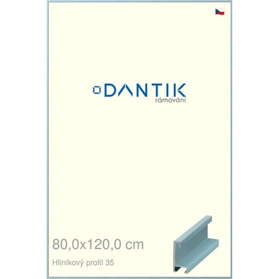 DANTIK rám na obraz 80 x 120 Dýha barevná modrá pastel