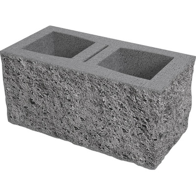 Diton Tvárnice plotová okrasná D2 395×200×190 mm trojstranná přírodní (60)