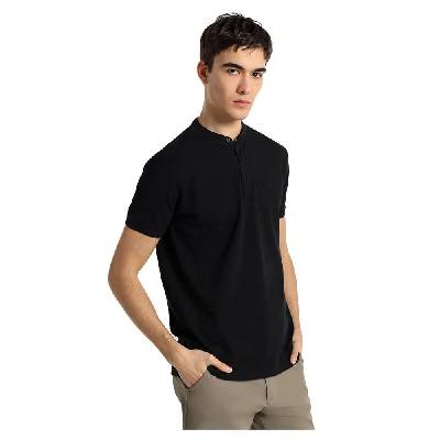 10608 short sleeve polo - Black (Black)