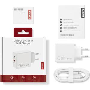 Lenovo DUAL 65W USB-C White (G0A6065WEU)