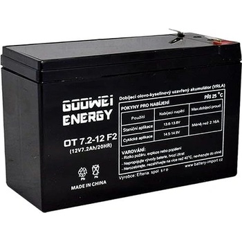 GOOWEI ENERGY OT7.2-12L 12 V 7,2 Ah