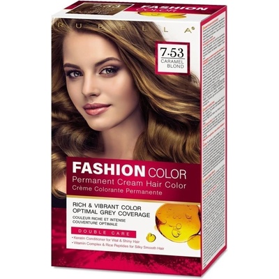 Rubella farba na vlasy Karamel Blond 7.53