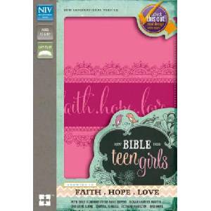 Bible for Teen Girls-NIV: Growing in Faith, Hope, and Love (ISBN: 9780310749783)