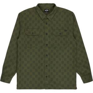 Billabong Мъжка риза с копчета Billabong Offshore Jacquard Flannel Shirt - Winter Moss - размер XL (033-2760-0715)
