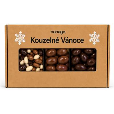 Nonage Vianočná sada orieškov v čokoláde 300 g