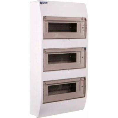 INCOBEX INC-02811 MODULÁRNÍ ROZDĚLOVAČ S36 (3x12) NÁSTĚNNÝ IP40 S KRYTEM