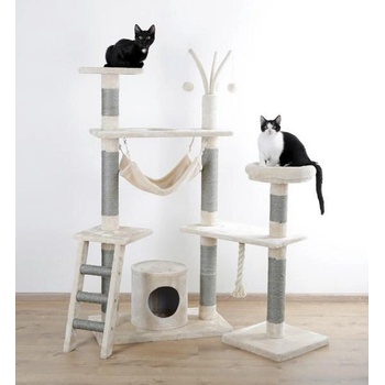 Kerbl - Creative - Голямо драскало за котки с колони, стълбичка, хралупа и хамак