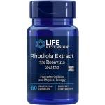 Life Extension Rhodiola Extract, 250 mg, 60 веге капсули, Life Extension