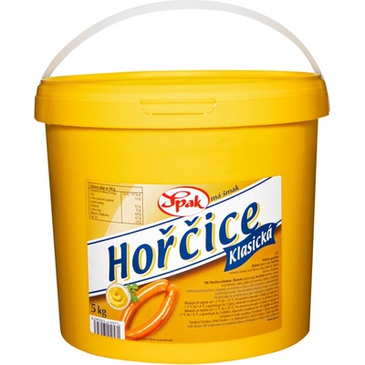 Spak Klasická hořčice 5 kg – Hledejceny.cz
