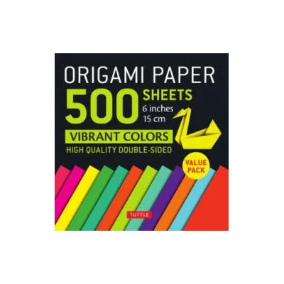 Origami Paper 500 sheets Vibrant Colors 6