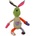Baby Mix Плюшен играчка заек с дрънкалка 50см SD-12DS0734
