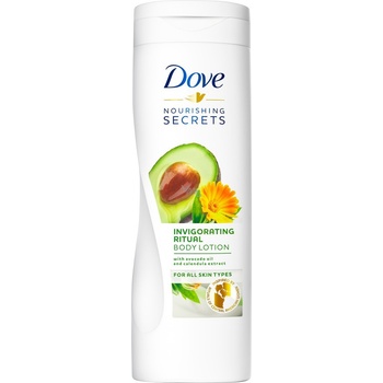 Dove Nourishing Secrets Invigorating Ritual tělové mléko (Avocado Oil and Calendula Extract) 250 ml