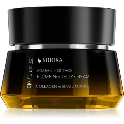 KORIKA Korean Heritage Collagen & Snail Mucin Plumping Jelly Cream подмладяващ крем с колаген 50ml