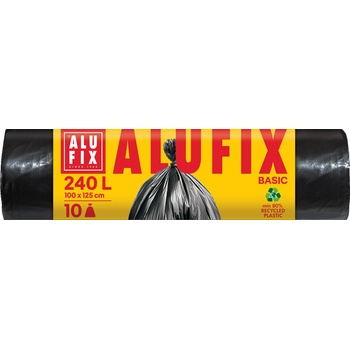 Alufix Торби за отпадъци ALUFIX - Economy, 240 l, 10 броя, черни (1100022119)