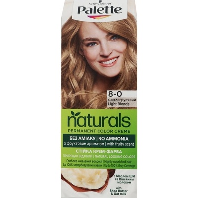 Schwarzkopf Palette Naturals color creme 8-0 svetloplavá